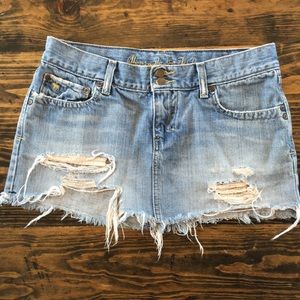 Size 4 women’s jean skirt Abercrombie and Fitch